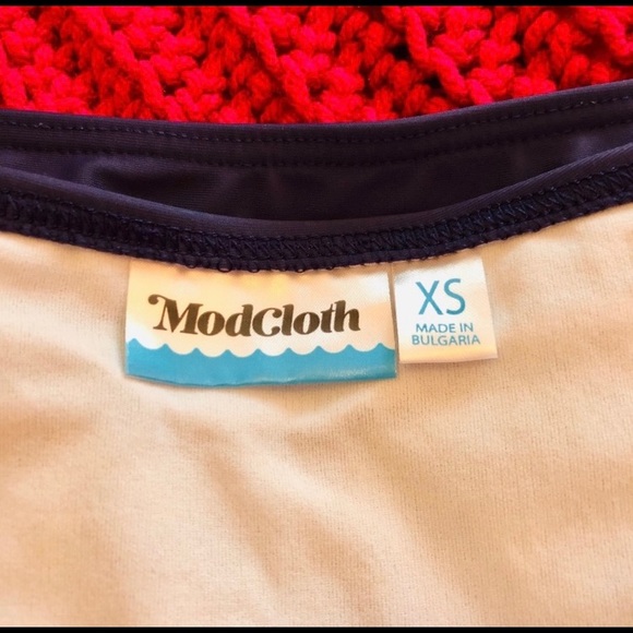 Modcloth Pippa two piece retro bikini swim suit - Picture 7 of 7